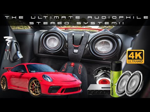 Porsche 911 GT3 - The Ultimate OEM Style Audiophile Stereo System EXPLAINED!!