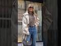 Three Timeless Basics, One Flawless Look: Leopard, Denim And Trench On The Street #streetstyle #ootd
