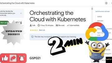 Orchestrating the Cloud with Kubernetes||GSP021|| #gsp021 #qwiklabs  #googlecloud #solutions #swags