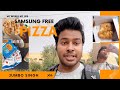 Samsung gave me free stuff (Pizza, drink) | Dominos unfit Pizza
