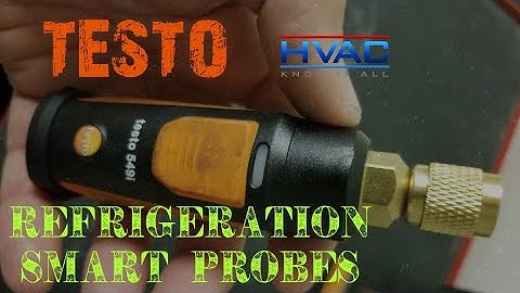 Testo AC and Refrigeration Smart Probes