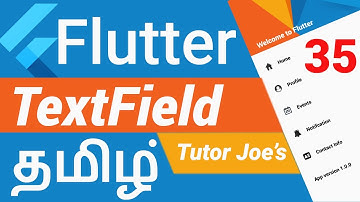 TextField Widget in Flutter தமிழ் | Complete Widget Properties in Flutter in Tamil