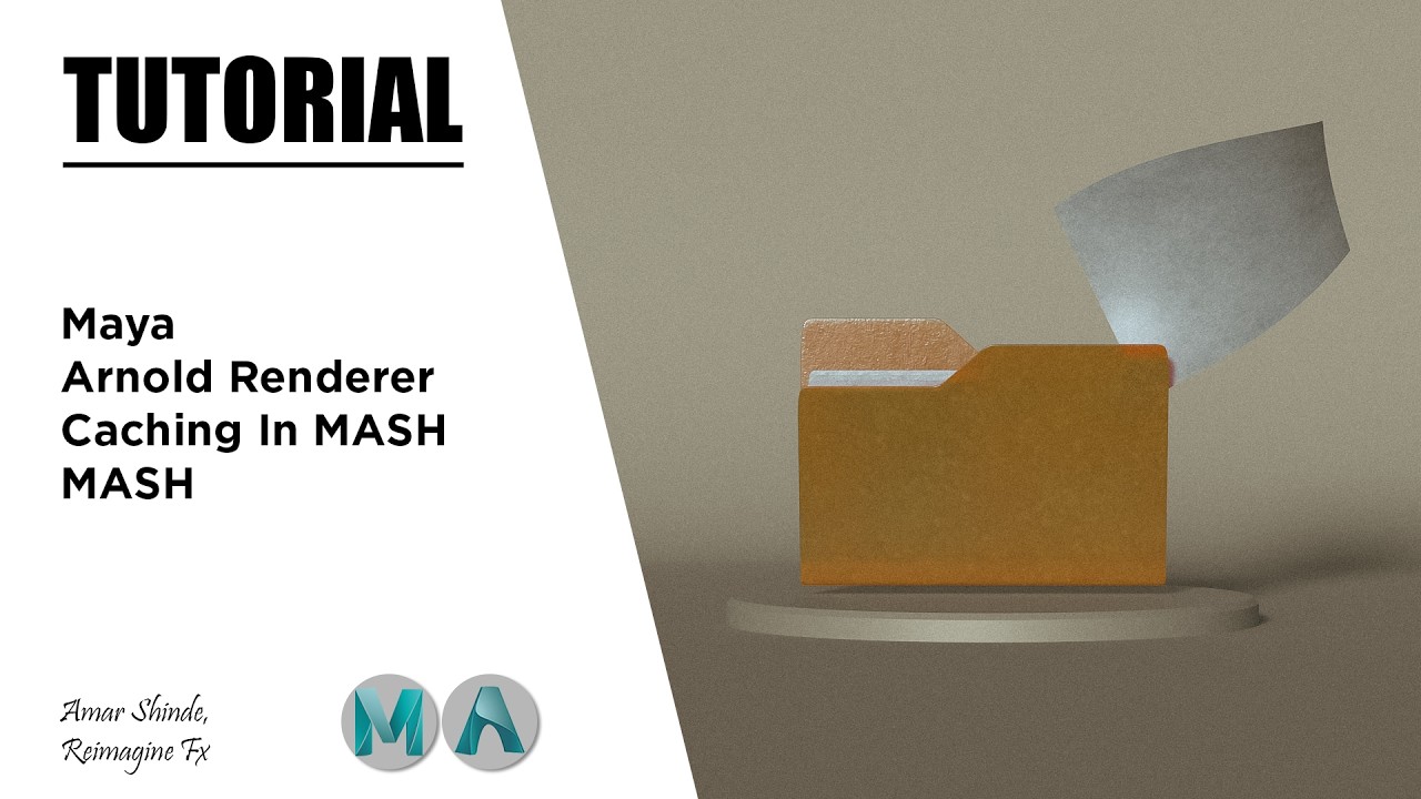 Caching In MASH | Maya And Arnold Renderer | Tutorial - YouTube