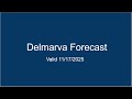 Delmarva Forecast 11/17/2025