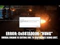 Fortnite Error 0x887a0006 Hung