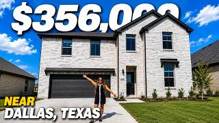 25 MINUTES FROM DALLAS STUNNING NEW BUILD HOME TOUR