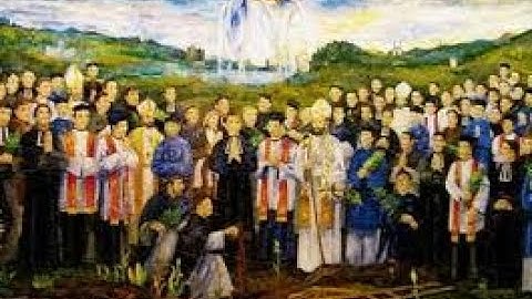 [TRỰC TIẾP] THÁNH LỄ HÀNH HƯƠNG CỦA GIÁO HẠT LÝ NHÂN KÍNH CÁC THÁNH TỬ ĐẠO VIỆT NAM