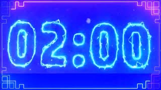 Electric Timer ⚡ 2 Minutes Countdown Timer  With Music⚡ ⚡ ⚡