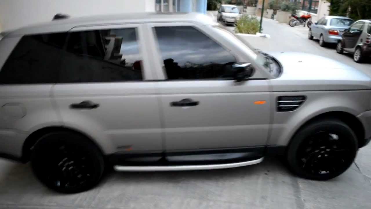 3M Protect Car Wrap - Range Rover M230 with Matte Grey ...