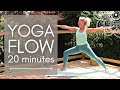 20 min yoga flow matinal en franais pour le corps complet