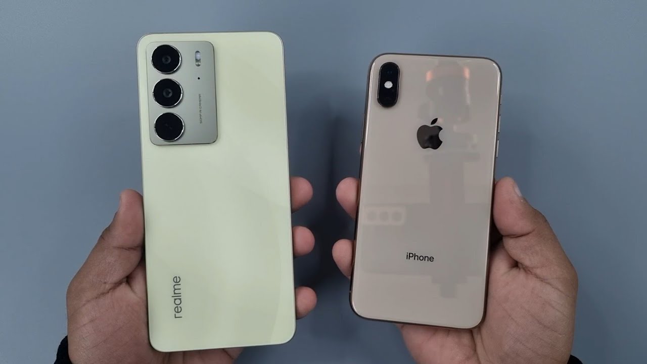 iPhone XS vs Realme C75 - YouTube