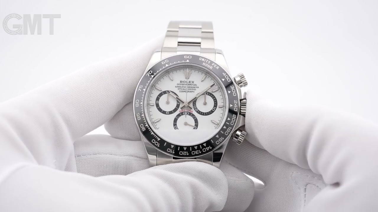 ROLEX デイトナ 126500LN ホワイト - YouTube