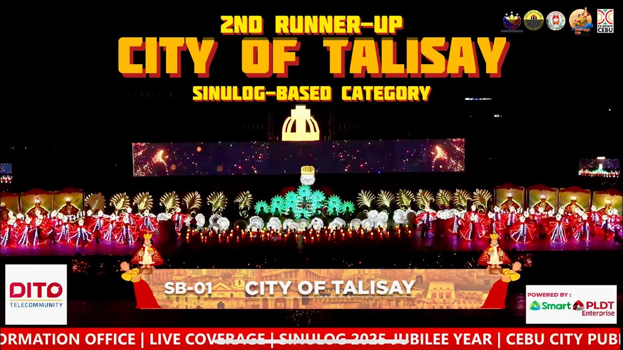 2nd RunUp! CITY OF TALISAY - Sinulog-Based Category #Sinulog2025