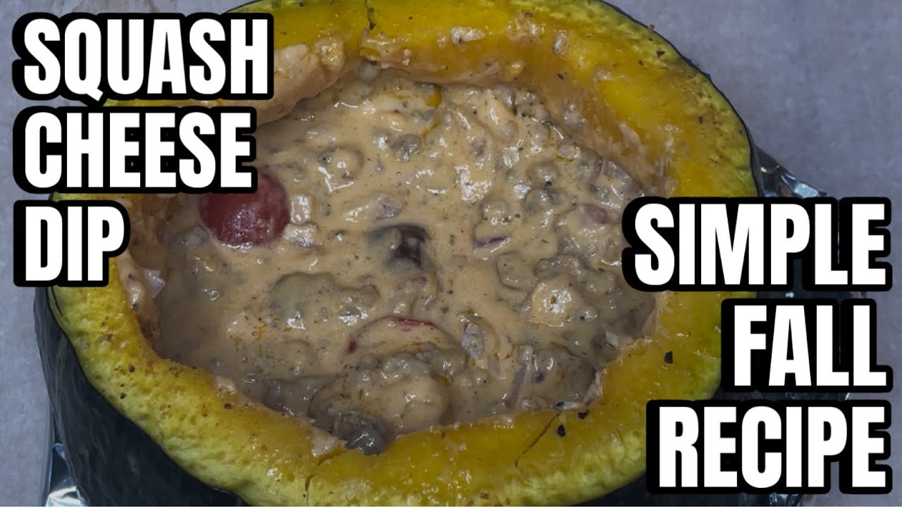 Cheesy Chorizo-Stuffed Buttercup Squash Dip — watch on YouTube
