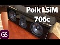 Polk LSiM 706c Center Channel Speaker Unboxing And Overview