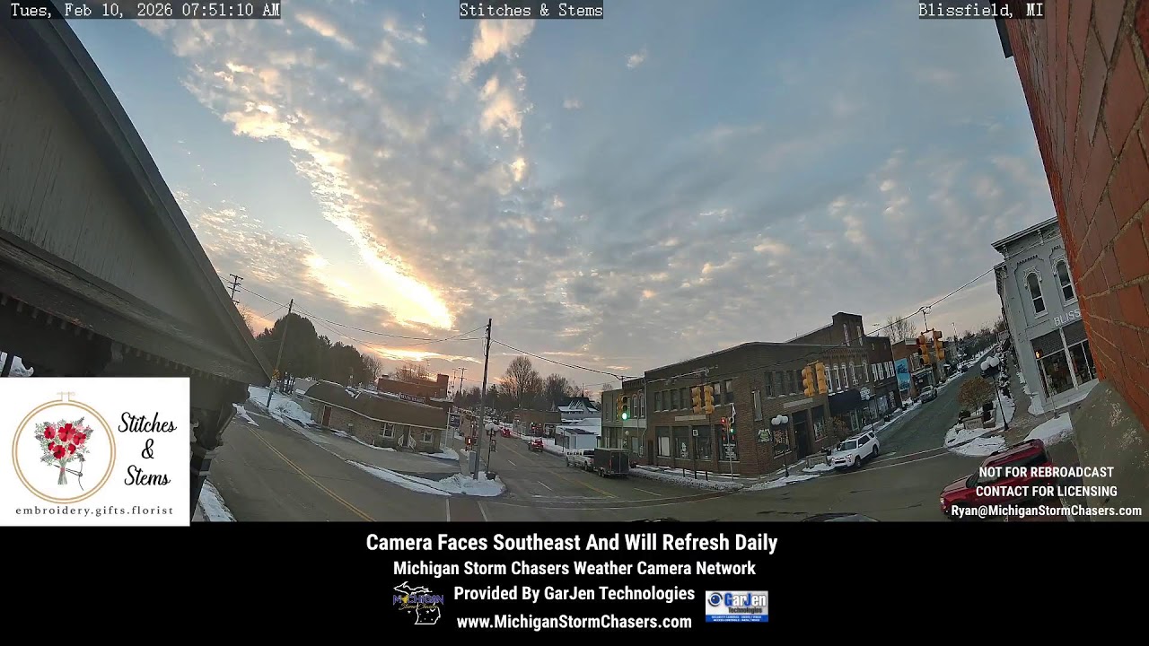 Blissfield, MI - Weather Camera - Michigan Storm Chasers