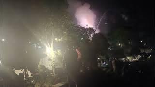 Pesta Kembang Api Malam Tahun Baru 2024 di Prambanan