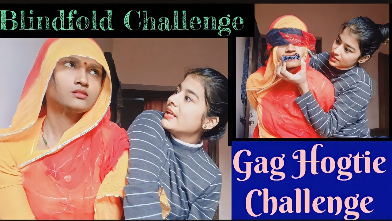 #like Gag Hogtie Challenge||Blindfold Challenge||Cleave Gag||Escape Challenge ||Manya Creation