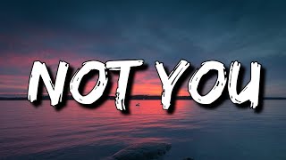 Alan Walker - Not You (Lyrics) ft. Emma Steinbakken [4k]