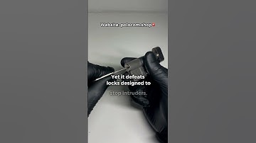 Open locks without unlocking them?😳 #polocom #locksmithtools #lockpickingtools