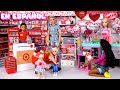 Bebes de Barbie Ayudan en el Supermercado a comprar para San Valentin