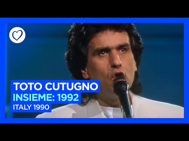 Toto Cutugno - Insieme: 1992 - Italy 🇮🇹 - Grand Final - Eurovision 1990 class=