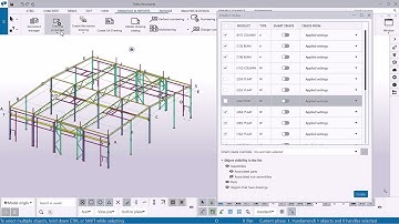 Create fabrication drawings in Tekla Structures