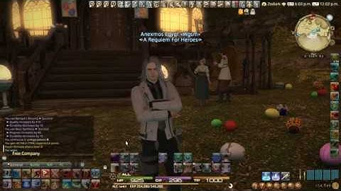 Final Fantasy XiV - How to craft HQ items from NQ ingredients (Anexmos)