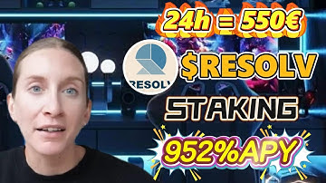 Maximiere Krypto-Gewinne: Staking RESOLV coin in Resolv