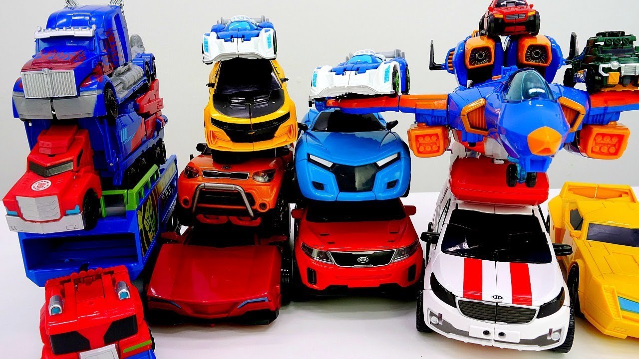  Juguetes para niños Juguete transformable de automóvil: Juguetes  para niños de 5 años