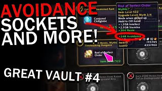 Avoidance, Sockets, and more!  Great Vault #4 of Season 4