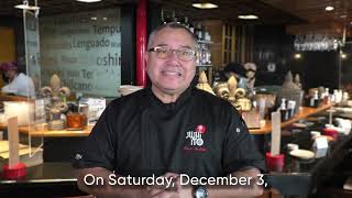 Acompáñanos para una conversación con destacados chefs nikkeis en 3 de diciembre!