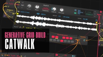 Building of Generative-2023-05-24 Catwalk in Bitwig