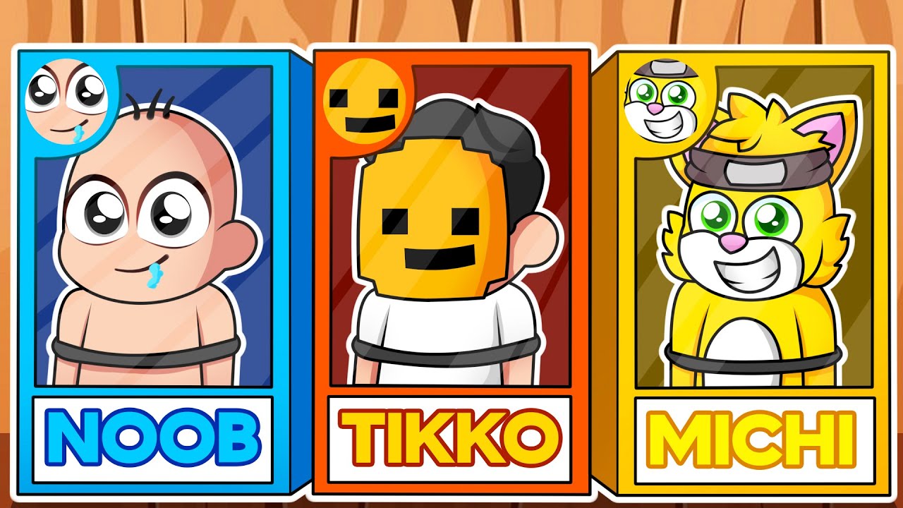 NOS CONVERTIMOS EN JUGUETES en MINECRAFt!! 🤩😱 TIKKO y BEBÉ NOOB MINECRAFT PERO SOMOS JUGUETES!