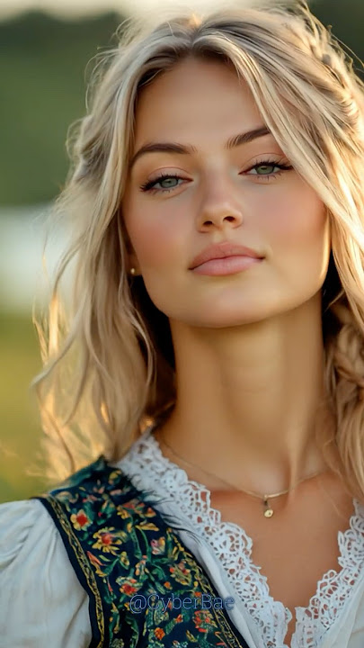 Beautiful AI women in Bunad - Norway Special #shortvideo #ai #women #model #aiart #celebration
