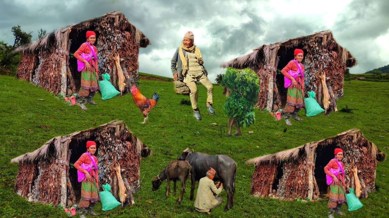 Nepali Rural Community Nepali Rural Village Life| Organic Himalayan village life| Traditional ...