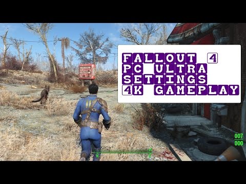 Fallout 4 - PC Ultra Settings - Gameplay (3840x2160,60fp, GTX980TI)