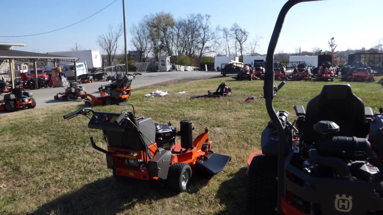 Husqvarna W436 PZT60 Zero Turn Mower Kawasaki Closeout Package YouTube