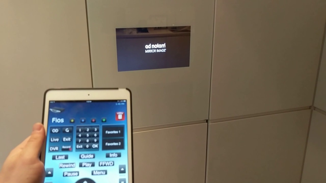 Hudson Valley Home Media How to use RTI remote to control Hidden TV in