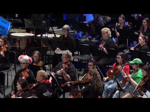 Lara Croft Overture by Wilbert Roget - Minot Symphony Orchestra Efraín Amaya Conductor