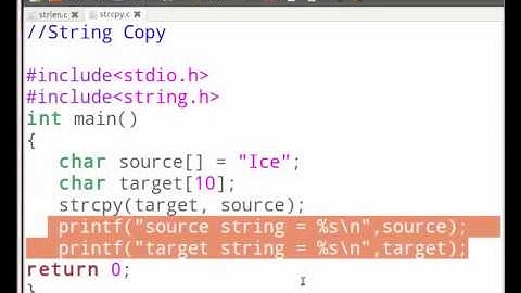 16 String Library Functions Tamil