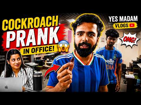 Pranking Our Colleagues 😂 Funny Office Vlog @yesmadamofficial