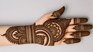 New Stylish Arabic Mehndi Design Front Hand Mehndi Design Easy Mehndi Design Mehandi Mehndi