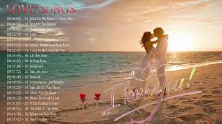 Best English Love Songs 80&#39;s 90&#39;s Playlist 💕Most Romantic Love Songs Of 80&#39;s 90&#39;s Vol1