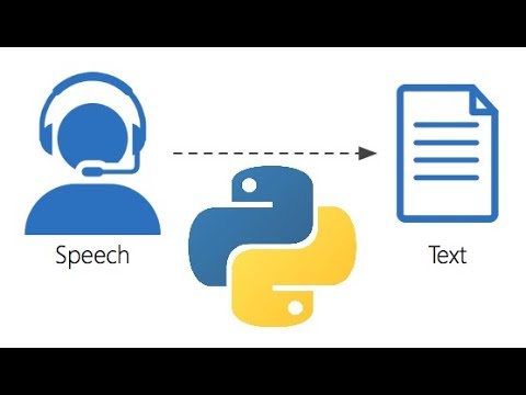 Speech Recognition Python 3.6.0 - YouTube