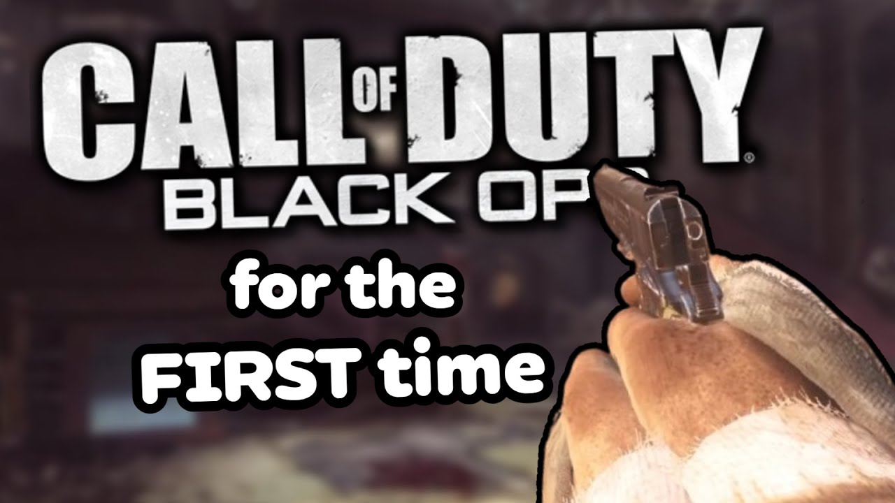 Playing Black Ops 1 Zombies for the FIRST time (ever) - YouTube