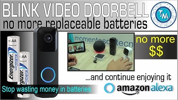 No More Batteries for Blink Video Doorbell! - Stop Wasting Money