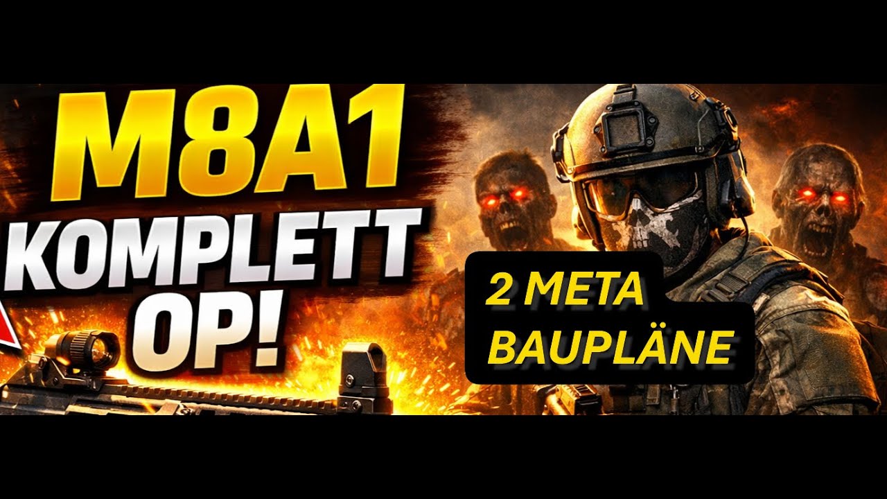 META M8A1! 🔥 Die 2 stärksten Baupläne in BO7 (Warzone & Zombies)