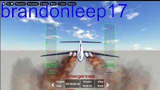 Playing Avionics Plane Crash Simulator!