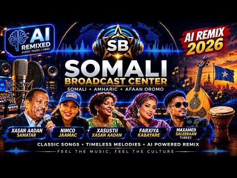 Xasan Aadan Samatar, Nimco Jaamac & Farxiya Kabayare | Maxamed Saleebaan| Somali AI Remix 2026
